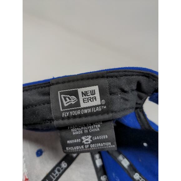 New Era 9Forty Strapback MLB 2016 World Series Champions Chicago Cubs Hat Blue - Picture 10 of 11